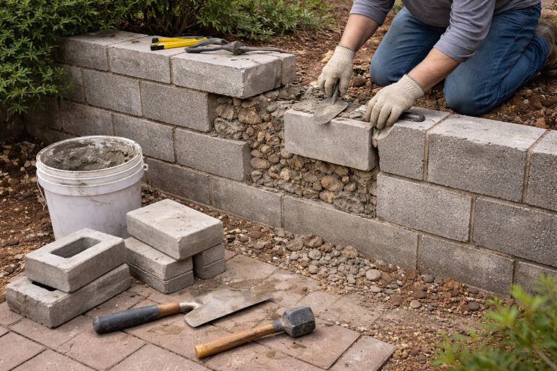 Block Wall Repair in Davis, CA