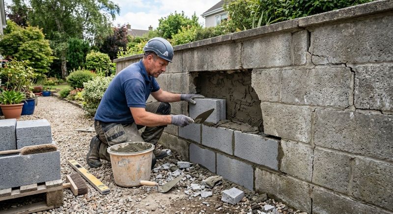 Block Work Repair in Vacaville, CA