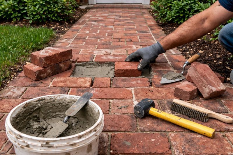Brick Driveway Repair in Vacaville, CA