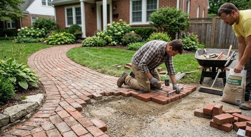 Brick Flatwork Repair in Napa County, CA