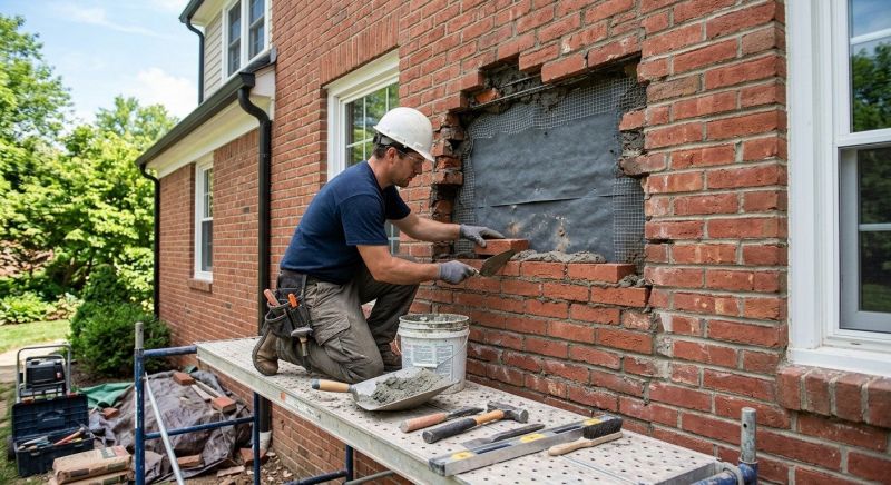 Brick Masonry Repair in Benicia, CA