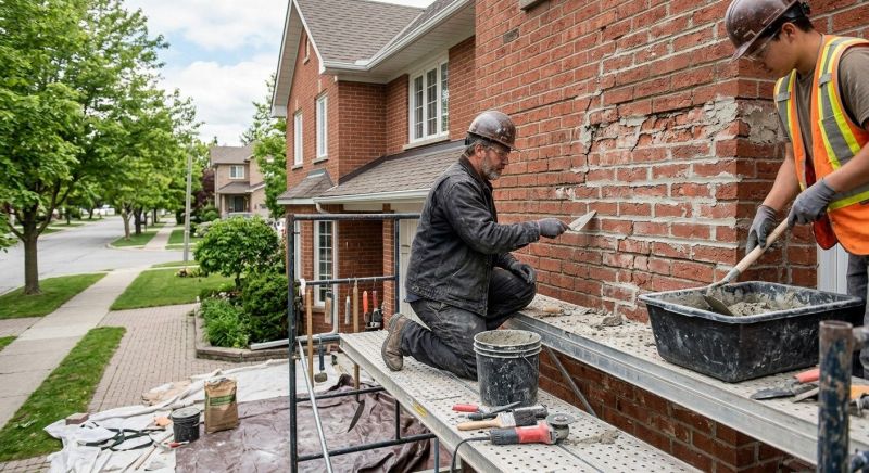 Brick Masonry Repair in Woodland, CA