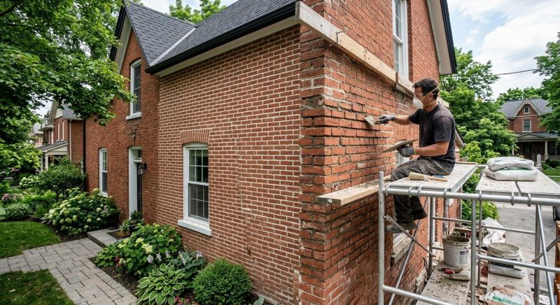 Brick Masonry Restoration in Vacaville, CA