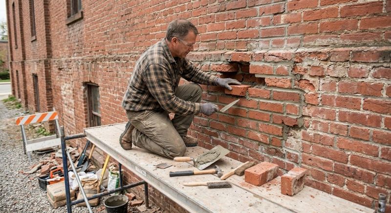 Brick Stairs Repair in Rio Vista, CA