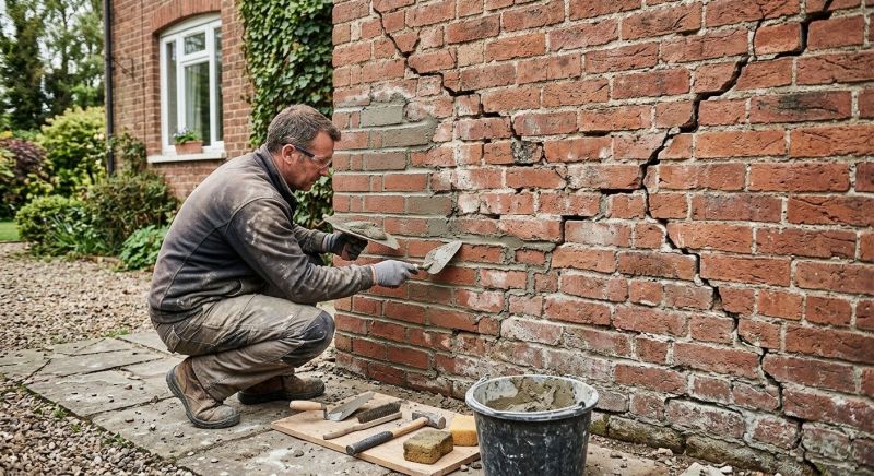 Brick Wall Repair in Vacaville, CA