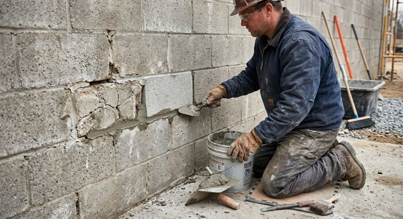 Brick Wall Repair in Vallejo, CA