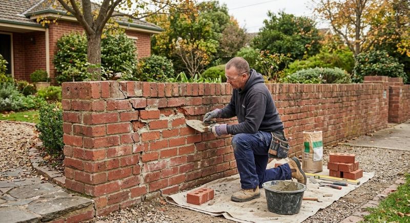 Brick Wall Repair in Vallejo, CA