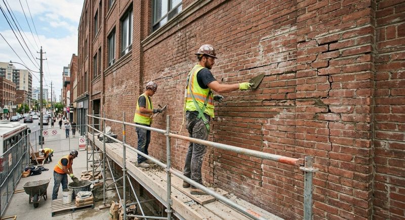 Commercial Brick Repair in Vacaville, CA