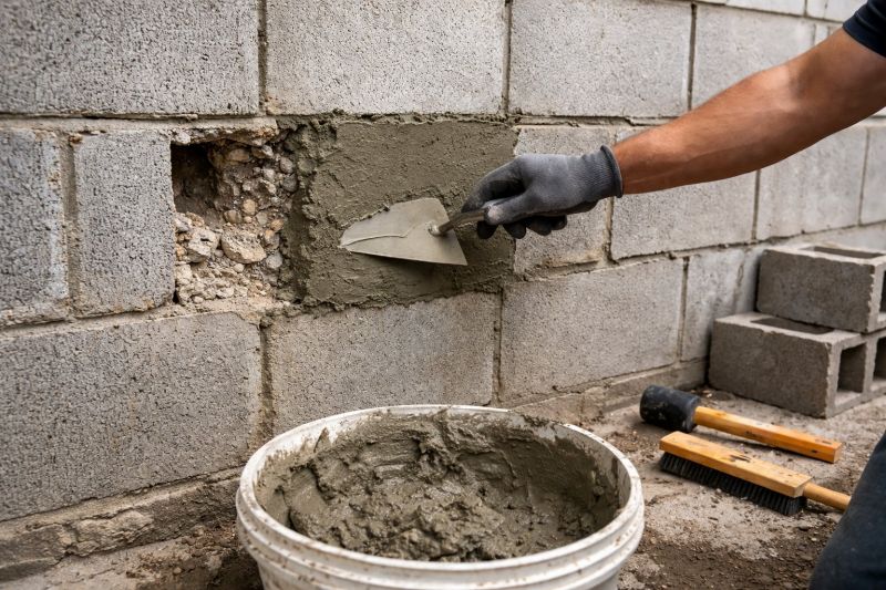 Concrete Block Repair in Woodland, CA