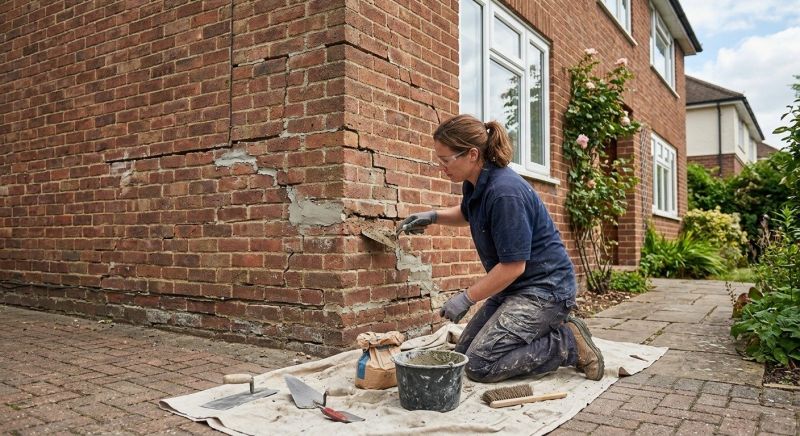 Masonry Wall Repair in Vacaville, CA