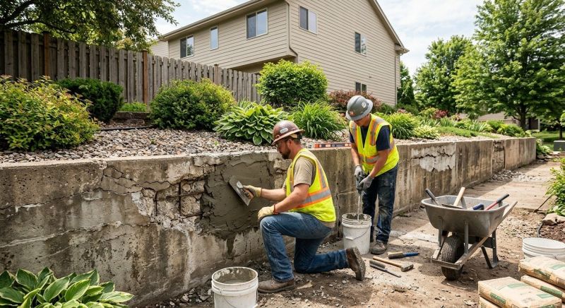 Retaining Wall Repair in Vacaville, CA
