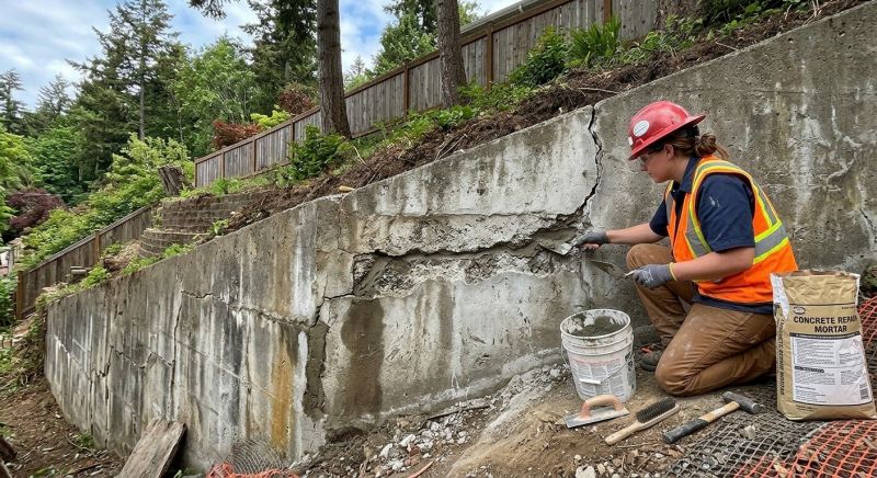 Retaining Wall Repair in Travis Afb, CA