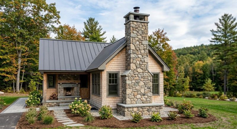 Stone Chimney Installation in Davis, CA