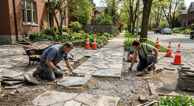 Stone Driveway Repair in Vacaville, CA