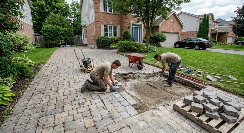 Stone Driveway Repair in Vacaville, CA
