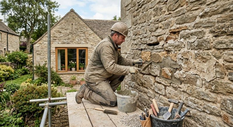 Stone Masonry Repair in Travis Afb, CA