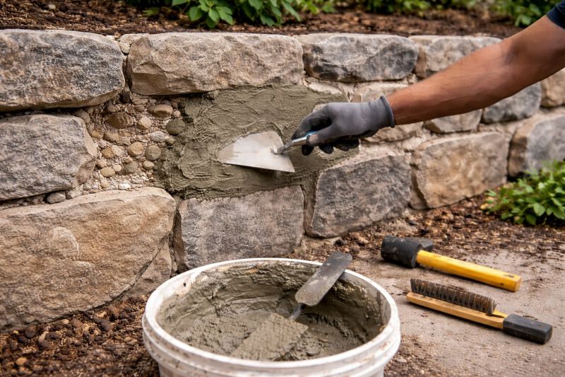 Stone Masonry Repair in Woodland, CA