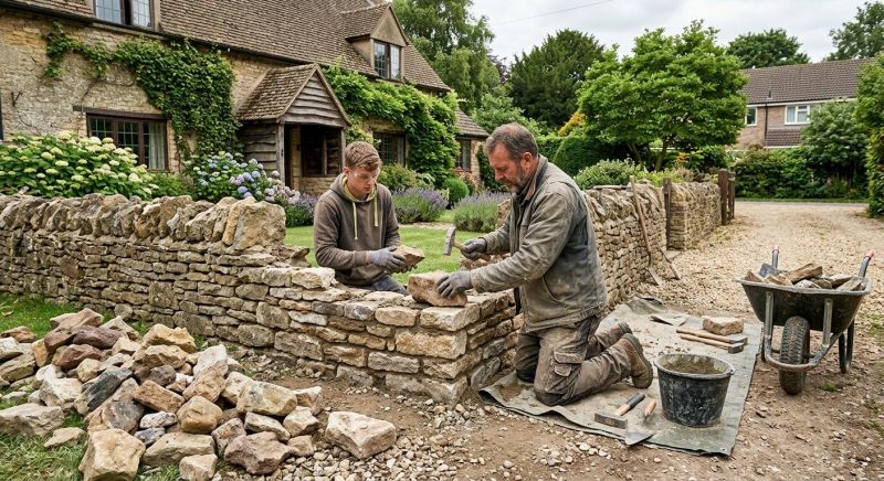 Stone Wall Repair in Pittsburg, CA