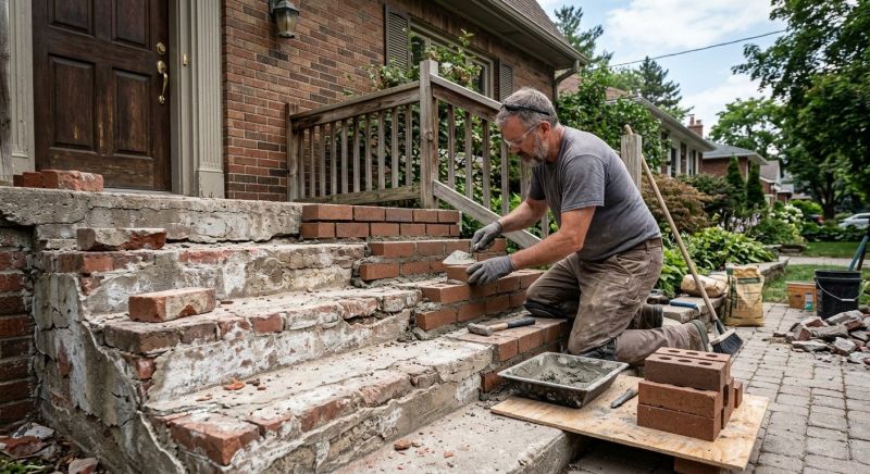 Stonework Repair in Davis, CA
