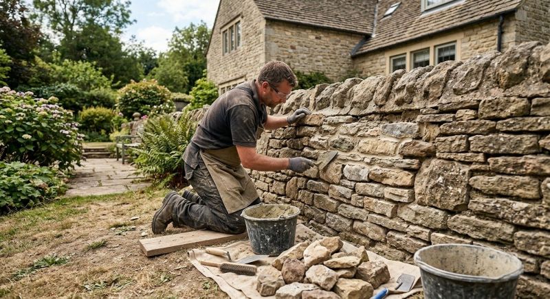 Stonework Repair in Napa County, CA