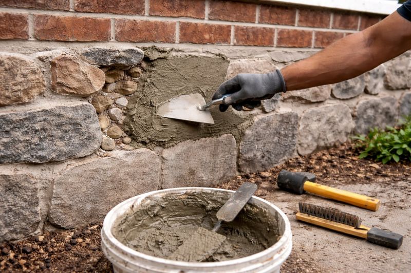 Stonework Repair in Solano County, CA